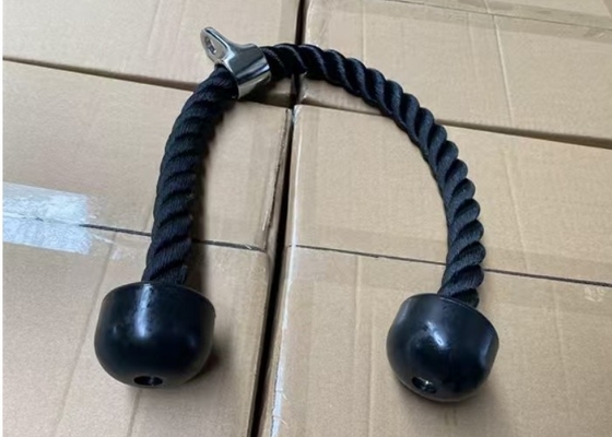 Corde per tricipiti di palestra realizzate con corde di nylon per palestre commerciali