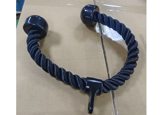 Corde per tricipiti di palestra realizzate con corde di nylon per palestre commerciali
