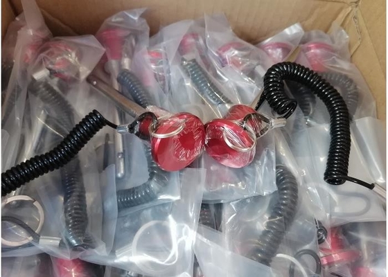 Selezionatore di plastica Pin With Elastic Spring Rope del peso delle parti dell'attrezzatura della palestra dei cappucci