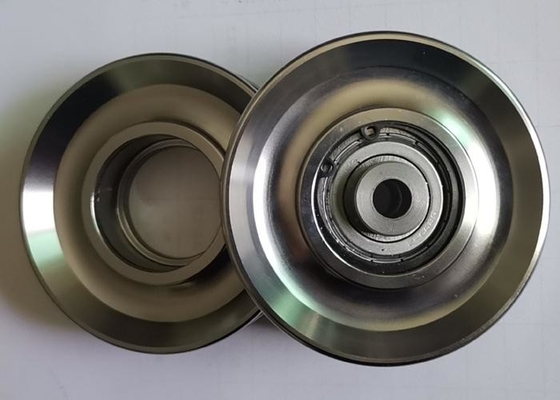 Pulegge lucidate del cavo metallico della palestra 89mm 114mm